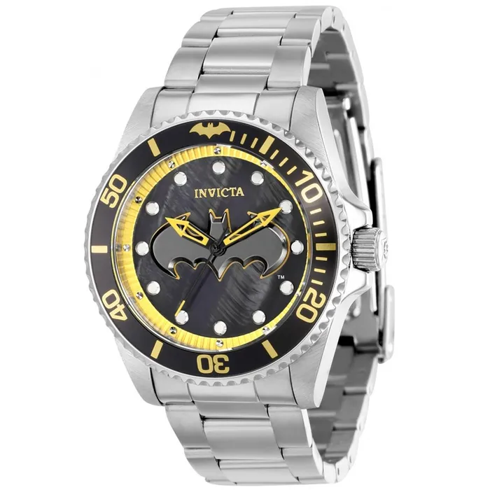 Bracelets Invicta Invicta Womens Quartz Watch DC Comics Batman Black Dial Silver Bracelet 36383 Bracelets Invicta Invicta Womens Quartz Watch DC Comics Batman Black Dial Silver Bracelet 36383