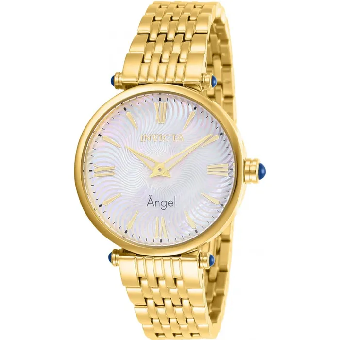 Bracelets Invicta Invicta Womens Watch Angel Quartz White Mother of Pearl Dial SS Bracelet 27987 Bracelets Invicta Invicta Womens Watch Angel Quartz White Mother of Pearl Dial SS Bracelet 27987