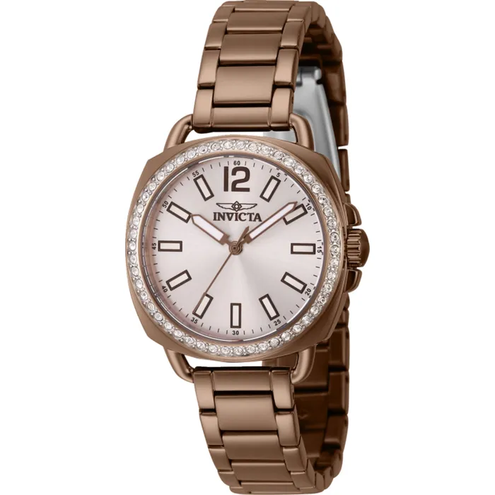Bracelets Invicta Invicta Womens Watch Wildflower Crystal Silver Dial Brown Steel Bracelet 46344 Bracelets Invicta Invicta Womens Watch Wildflower Crystal Silver Dial Brown Steel Bracelet 46344