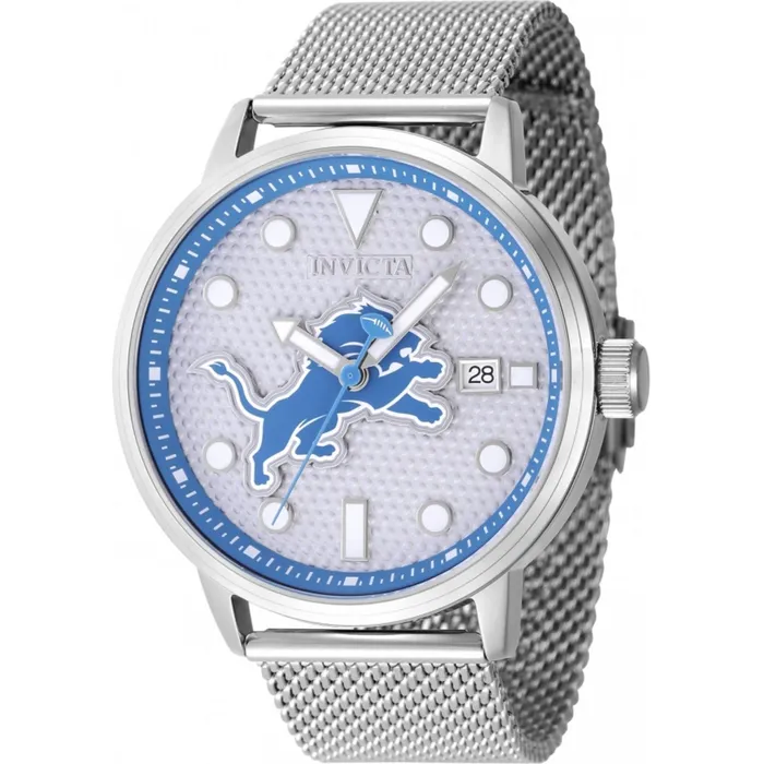Bracelets Invicta Mens Watch NFL Detroit Lions Quartz Grey Dial Steel Mesh Bracelet 47994 Invicta Bracelets Invicta Mens Watch NFL Detroit Lions Quartz Grey Dial Steel Mesh Bracelet 47994 Invicta