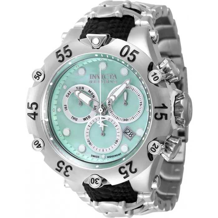 Bracelets Invicta Mens Watch Reserve Chronograph Turquoise Silver Dial Bracelet 47155 Invicta Bracelets Invicta Mens Watch Reserve Chronograph Turquoise Silver Dial Bracelet 47155 Invicta