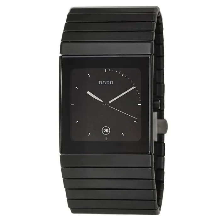 Bracelets Rado Rado Mens Quartz Watch Ceramica Black Dial Bracelet R21717152 Bracelets Rado Rado Mens Quartz Watch Ceramica Black Dial Bracelet R21717152
