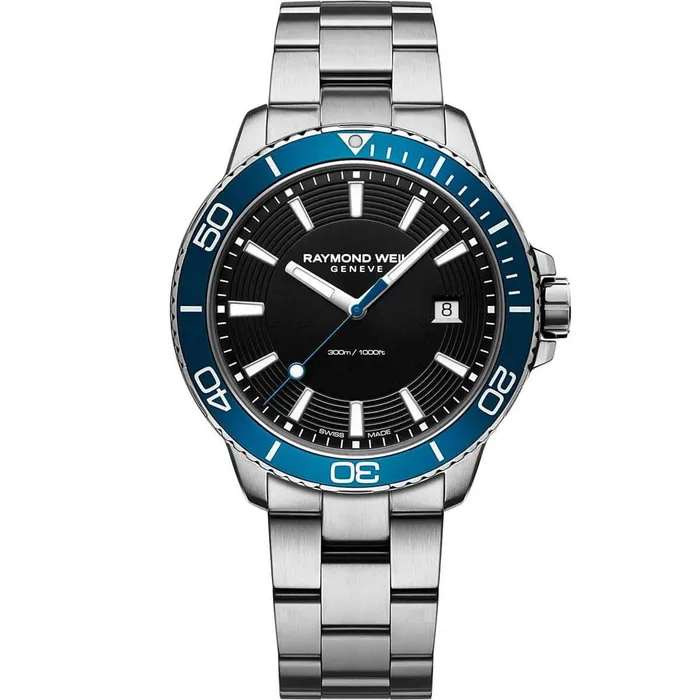 Bracelets Raymond Weil Mens Bracelet Watch Tango Rotating Bezel Black Dial 8260ST320001 Raymond Weil Bracelets Raymond Weil Mens Bracelet Watch Tango Rotating Bezel Black Dial 8260ST320001 Raymond Weil