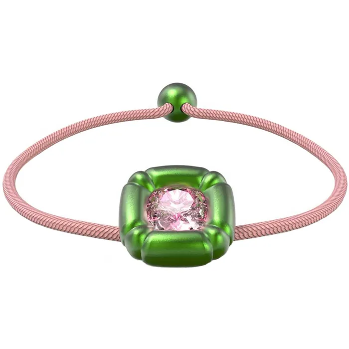 Bracelets Swarovski Swarovski Womens Bracelet Dulcis Green and Pink Cushion Cut Crystals 5613643 Bracelets Swarovski Swarovski Womens Bracelet Dulcis Green and Pink Cushion Cut Crystals 5613643