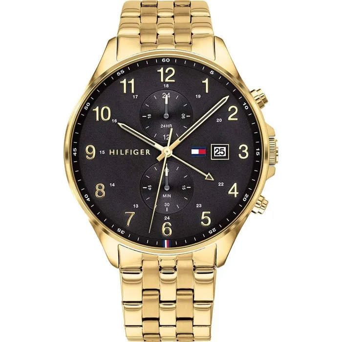 Bracelets Tommy Hilfiger Mens Watch West Black Dial Yellow Gold Bracelet Quartz 1791708 Tommy Hilfiger Bracelets Tommy Hilfiger Mens Watch West Black Dial Yellow Gold Bracelet Quartz 1791708 Tommy Hilfiger