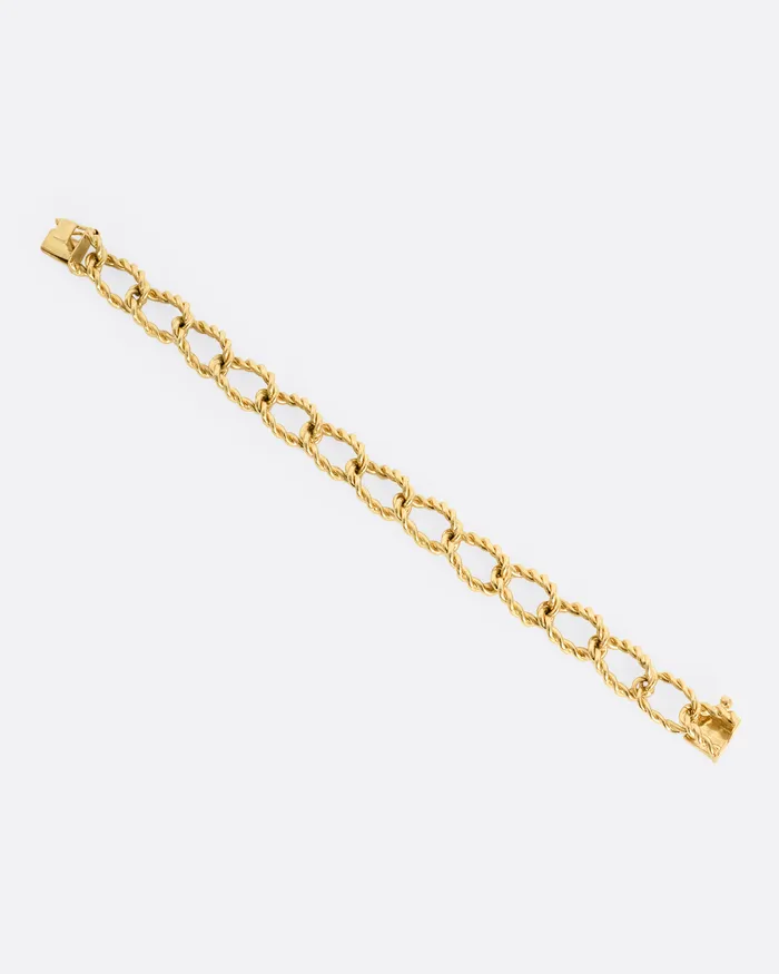 Bracelets Twisted Link Bracelet EXCALIBUR Bracelets Twisted Link Bracelet EXCALIBUR