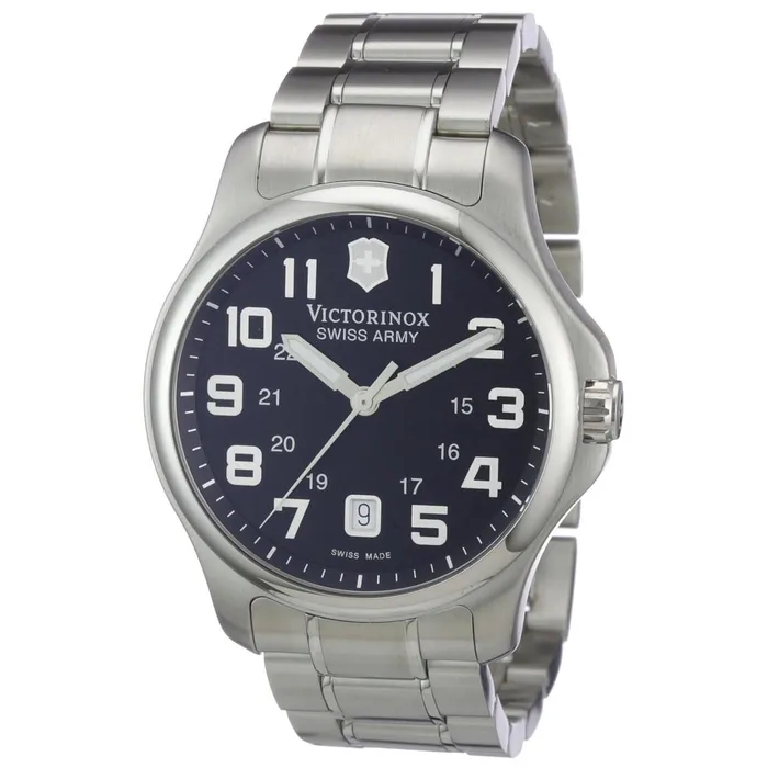 Bracelets Victorinox Swiss Army Swiss Army 241358 Mens Officers Black Dial Stainless Steel Bracelet Swiss Watch Bracelets Victorinox Swiss Army Swiss Army 241358 Mens Officers Black Dial Stainless Steel Bracelet Swiss Watch