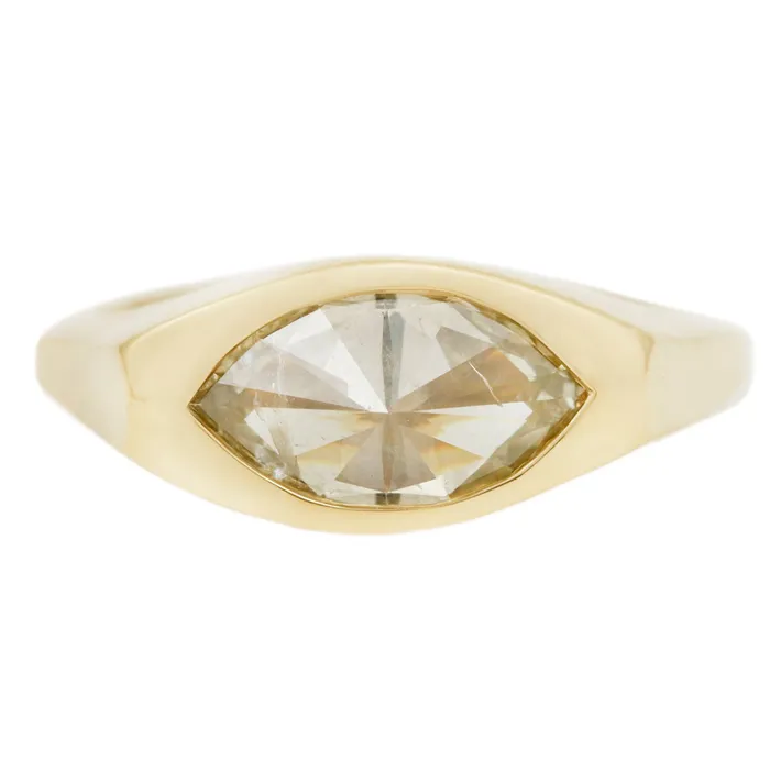Brilliant Peaks Marquise Ring Lauren Wolf Jewelry Rings