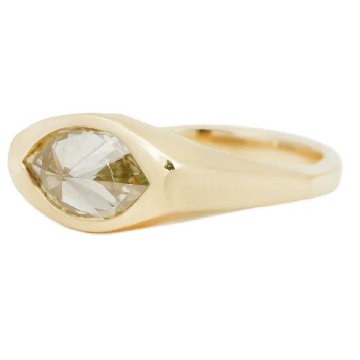 Brilliant Peaks Marquise Ring Lauren Wolf Jewelry Rings