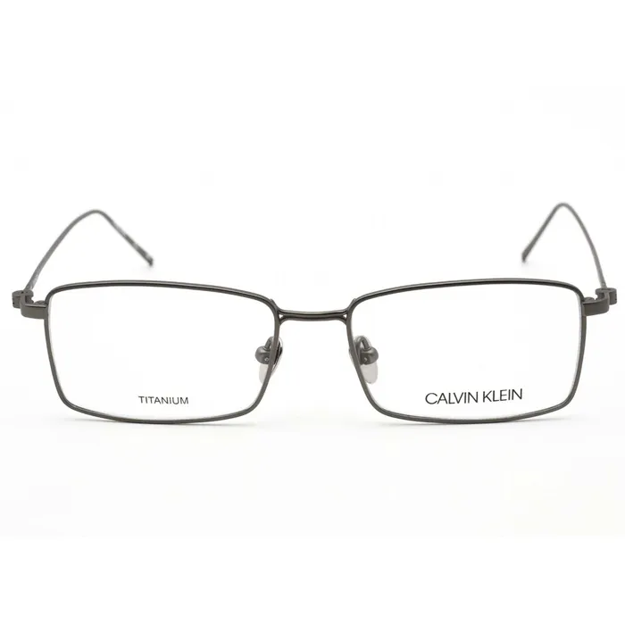 Calvin Klein Rings Calvin Klein Mens Eyeglasses Satin Dark Gunmetal Frame CALVIN KLEIN CK18119 009