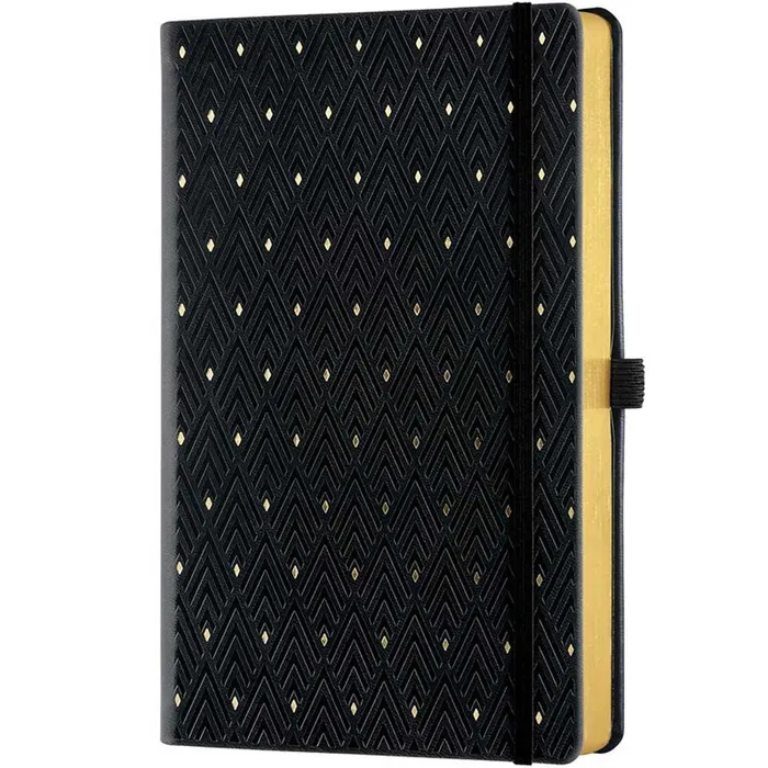 Castelli PreStyled Sets Castelli A5 Notebook Copper and Gold Diamonds Gold Blank Black QC8QL464 Castelli PreStyled Sets Castelli A5 Notebook Copper and Gold Diamonds Gold Blank Black QC8QL464
