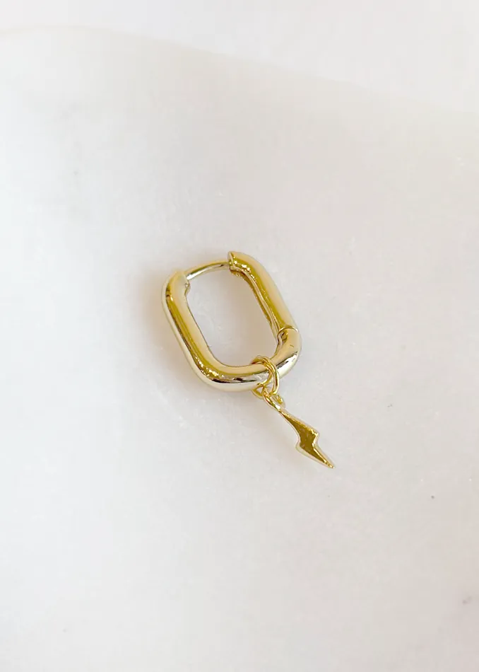 Charm Necklaces Bolt Charm Bella Wren Jewelry