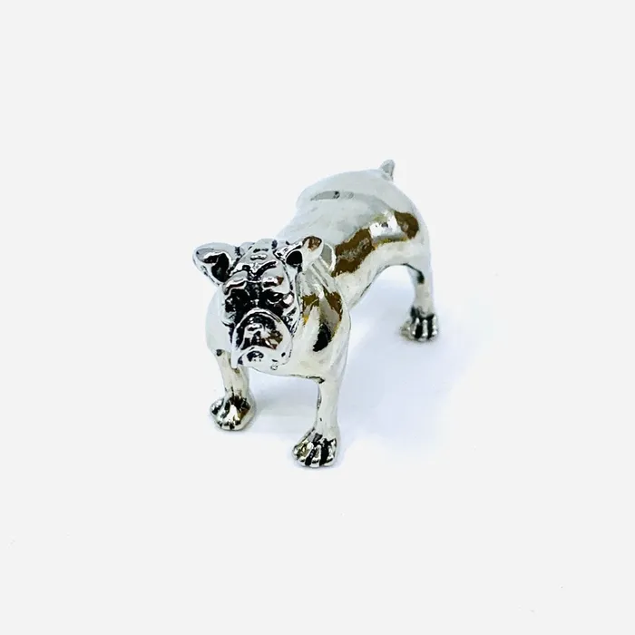Charm Necklaces The Brave Little Bulldog Charm PT 23 GANZ