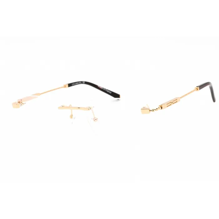 Charriol Earrings Charriol Mens Eyeglasses Rimless Shiny Gold Rectangular Titanium PC75103 C01 Charriol Earrings Charriol Mens Eyeglasses Rimless Shiny Gold Rectangular Titanium PC75103 C01