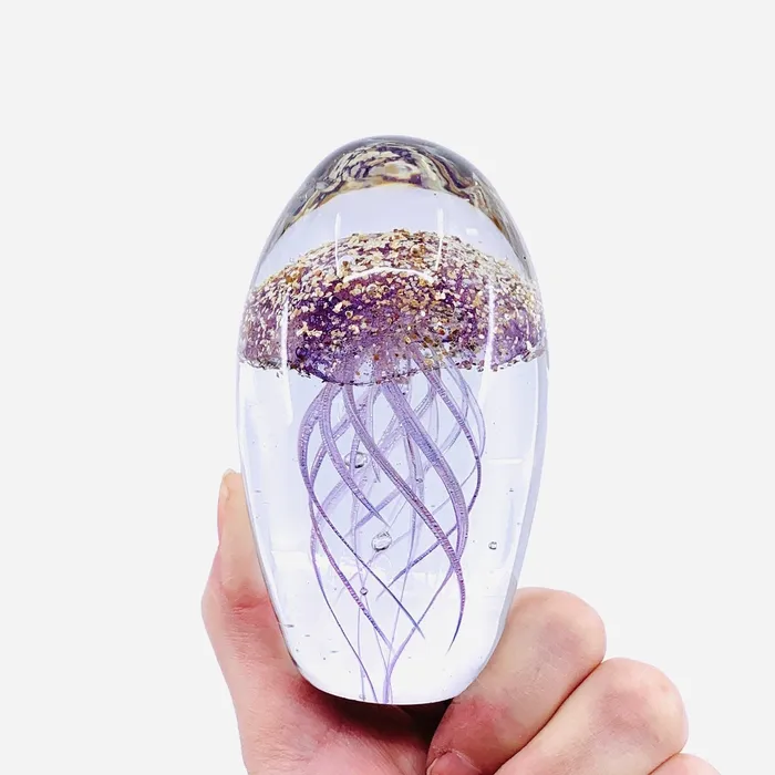 Chesapeake Bay Dome Jellyfish Paperweight 15 Sparkle Gold Violet PreStyled Sets Chesapeake Bay Dome Jellyfish Paperweight 15 Sparkle Gold Violet PreStyled Sets