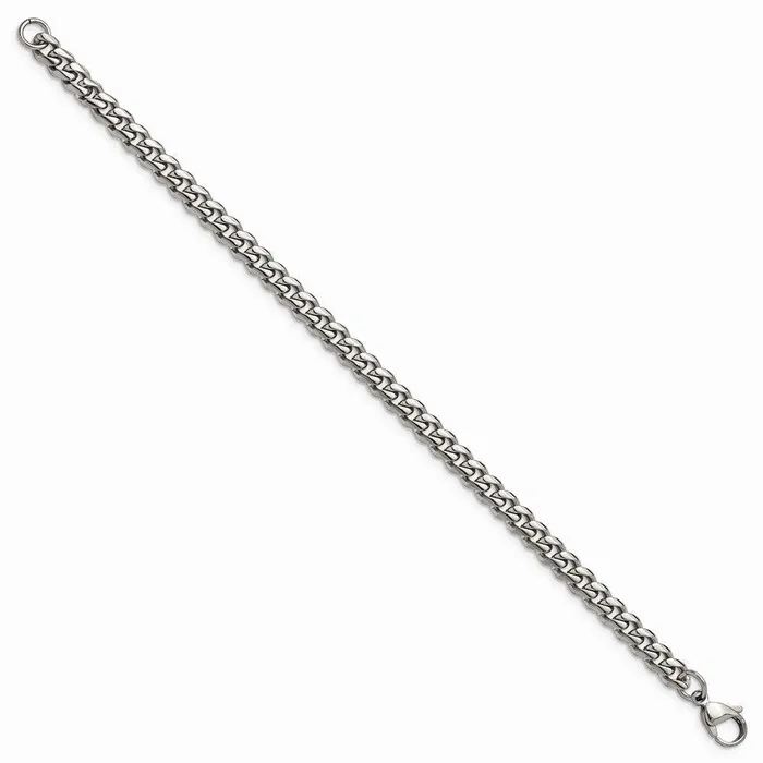 Chisel Bracelets Stainless Steel Polished 6mm 825in Curb Bracelet Chisel Bracelets Stainless Steel Polished 6mm 825in Curb Bracelet