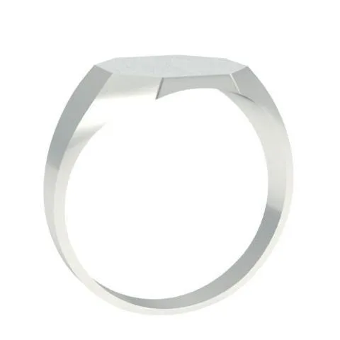 Chunky Octagon Ladies Signet Ring 13mm x 13mm deBebians Rings Chunky Octagon Ladies Signet Ring 13mm x 13mm deBebians Rings