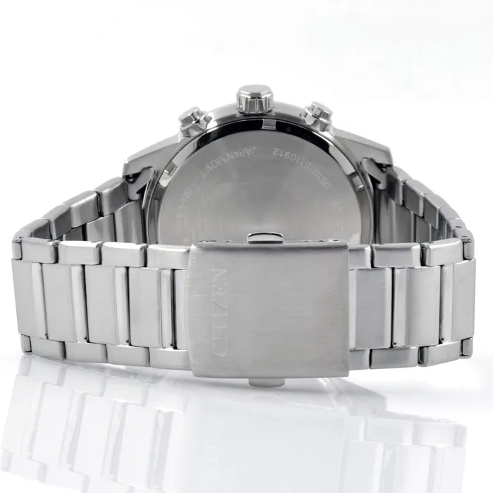 Citizen Mens Watch Chronograph Black Dial Stainless Steel Bracelet AN360059E Citizen Bracelets Citizen Mens Watch Chronograph Black Dial Stainless Steel Bracelet AN360059E Citizen Bracelets