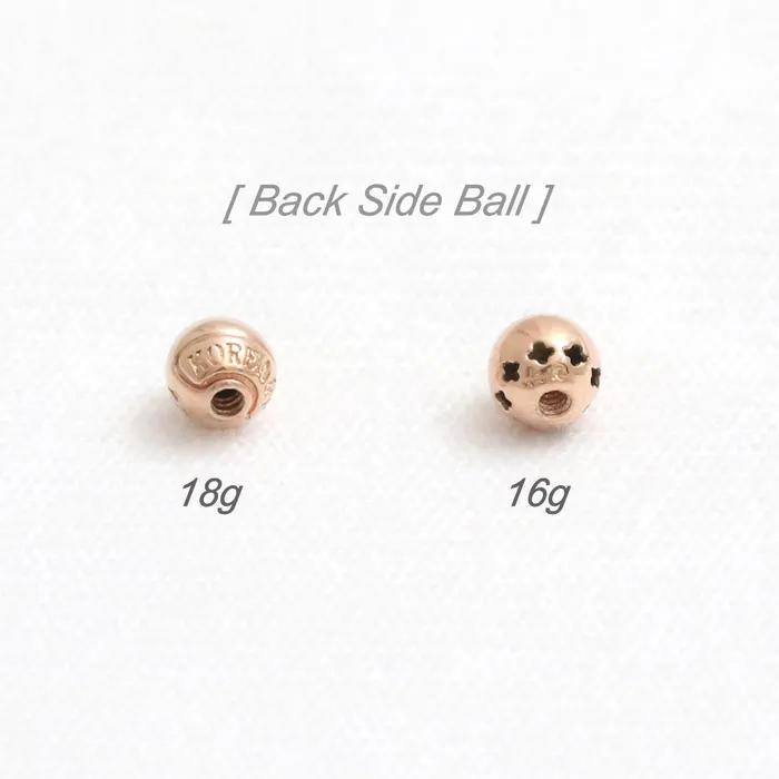 CZ Triple Circle Ear Piercing from J Shop Earrings