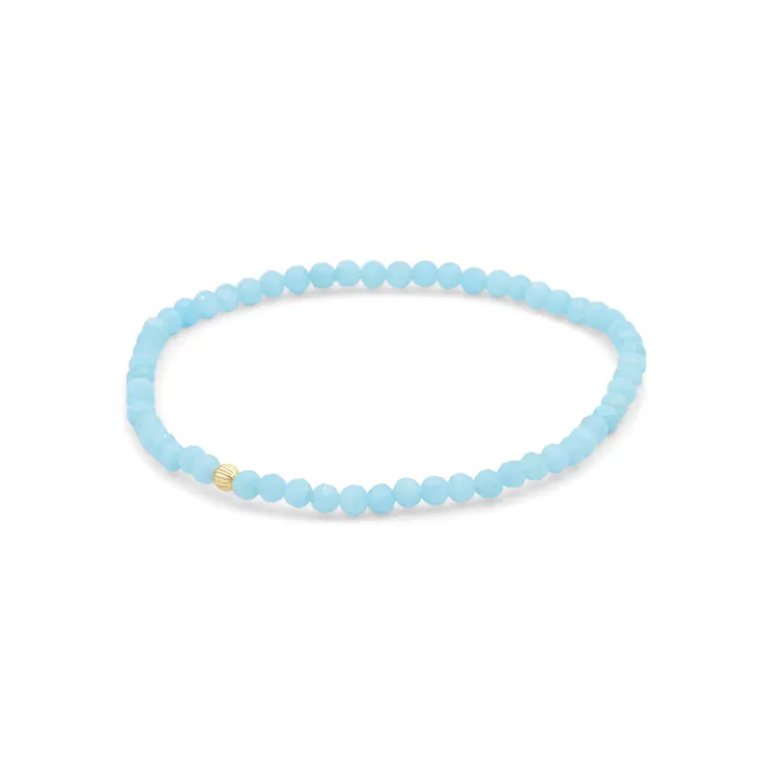 Dainty Larimar Bracelet Earthly Abundance Bracelets