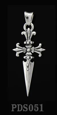 DCJ Cross Dagger Pendant Necklaces