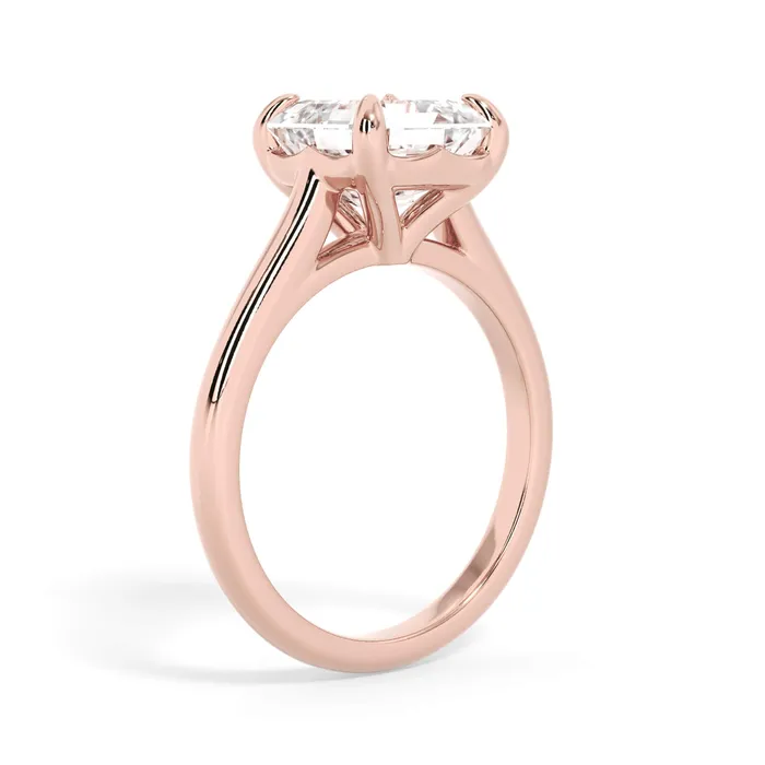 deBebians Rings Four Prong Solitaire Engagement Ring Setting deBebians Rings Four Prong Solitaire Engagement Ring Setting