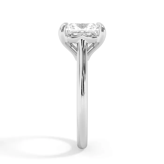 deBebians Rings Four Prong Solitaire Engagement Ring Setting deBebians Rings Four Prong Solitaire Engagement Ring Setting