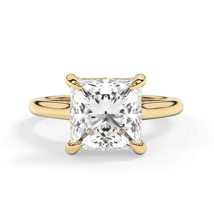 deBebians Rings Four Prong Solitaire Engagement Ring Setting deBebians Rings Four Prong Solitaire Engagement Ring Setting