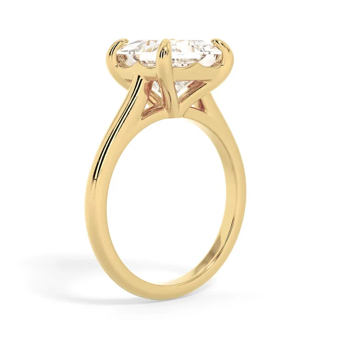 deBebians Rings Four Prong Solitaire Engagement Ring Setting deBebians Rings Four Prong Solitaire Engagement Ring Setting