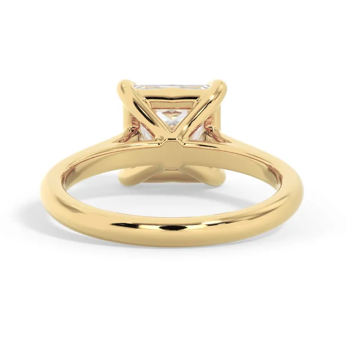 deBebians Rings Four Prong Solitaire Engagement Ring Setting deBebians Rings Four Prong Solitaire Engagement Ring Setting