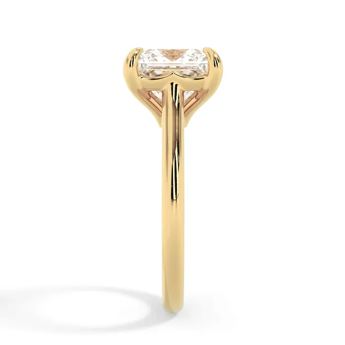deBebians Rings Four Prong Solitaire Engagement Ring Setting deBebians Rings Four Prong Solitaire Engagement Ring Setting
