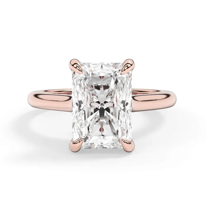 deBebians Rings Four Prong Solitaire Engagement Ring Setting deBebians Rings Four Prong Solitaire Engagement Ring Setting