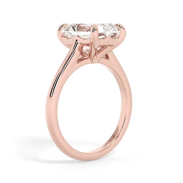 deBebians Rings Four Prong Solitaire Engagement Ring Setting deBebians Rings Four Prong Solitaire Engagement Ring Setting