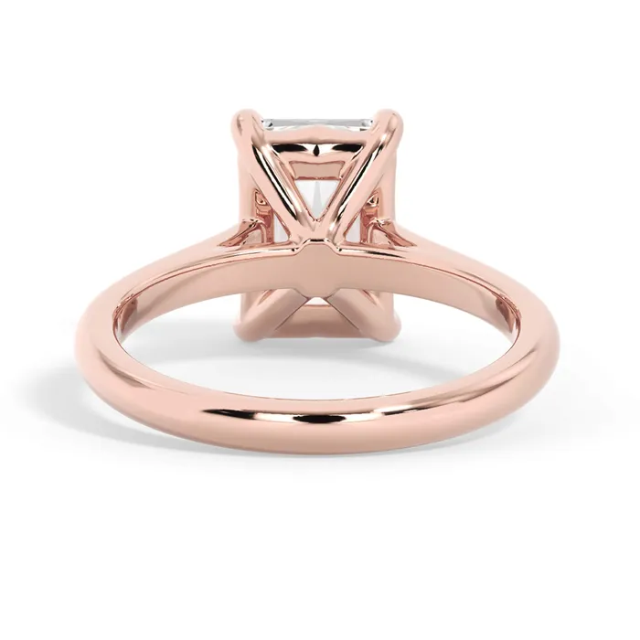 deBebians Rings Four Prong Solitaire Engagement Ring Setting deBebians Rings Four Prong Solitaire Engagement Ring Setting