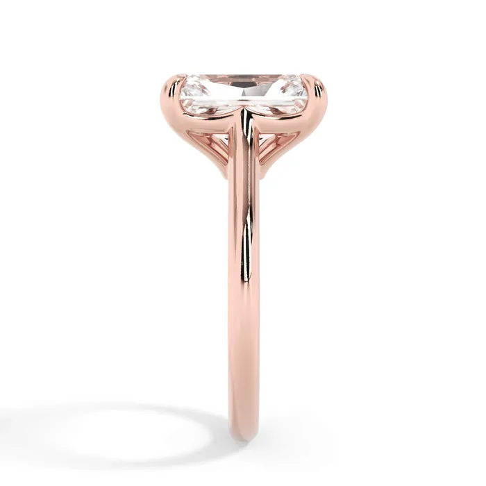 deBebians Rings Four Prong Solitaire Engagement Ring Setting deBebians Rings Four Prong Solitaire Engagement Ring Setting