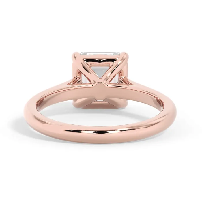 deBebians Rings Four Prong Solitaire Engagement Ring Setting deBebians Rings Four Prong Solitaire Engagement Ring Setting