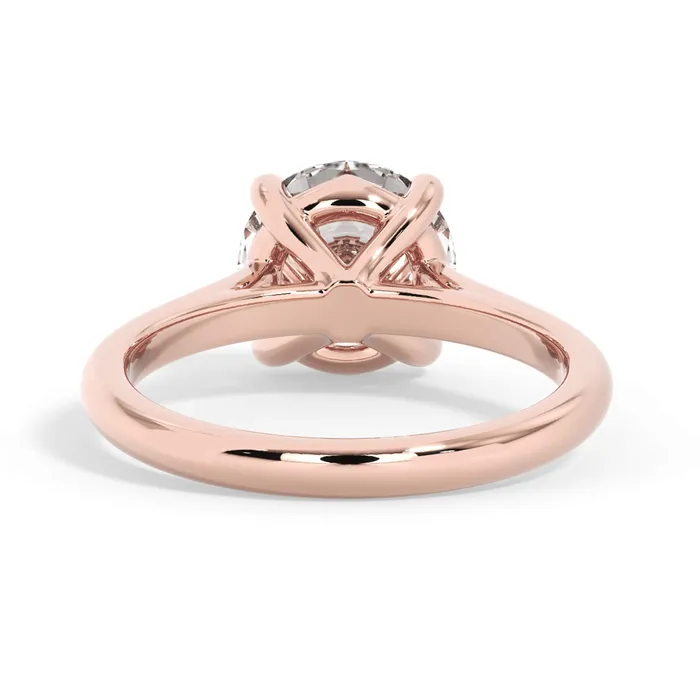deBebians Rings Four Prong Solitaire Engagement Ring Setting deBebians Rings Four Prong Solitaire Engagement Ring Setting