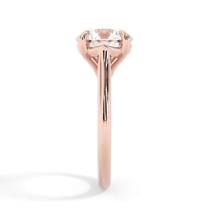 deBebians Rings Four Prong Solitaire Engagement Ring Setting deBebians Rings Four Prong Solitaire Engagement Ring Setting
