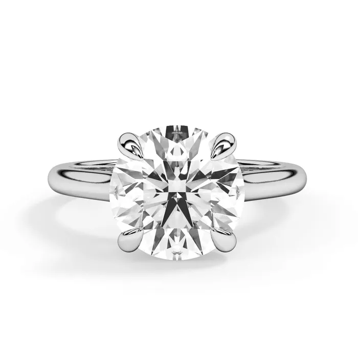 deBebians Rings Four Prong Solitaire Engagement Ring Setting deBebians Rings Four Prong Solitaire Engagement Ring Setting