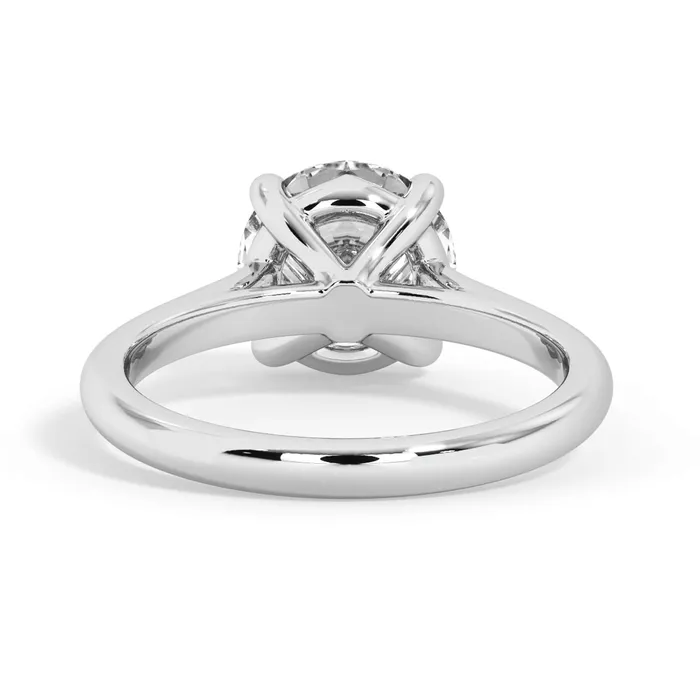 deBebians Rings Four Prong Solitaire Engagement Ring Setting deBebians Rings Four Prong Solitaire Engagement Ring Setting