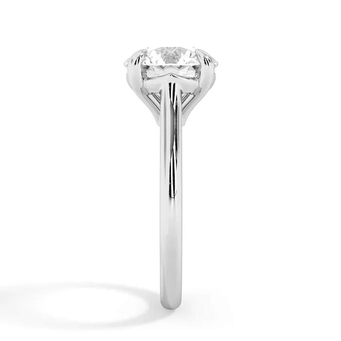 deBebians Rings Four Prong Solitaire Engagement Ring Setting deBebians Rings Four Prong Solitaire Engagement Ring Setting