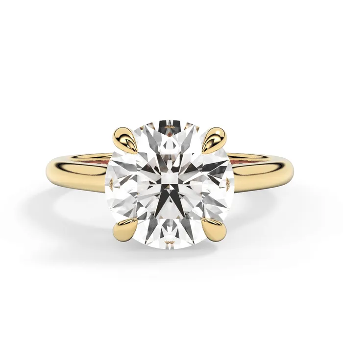 deBebians Rings Four Prong Solitaire Engagement Ring Setting deBebians Rings Four Prong Solitaire Engagement Ring Setting