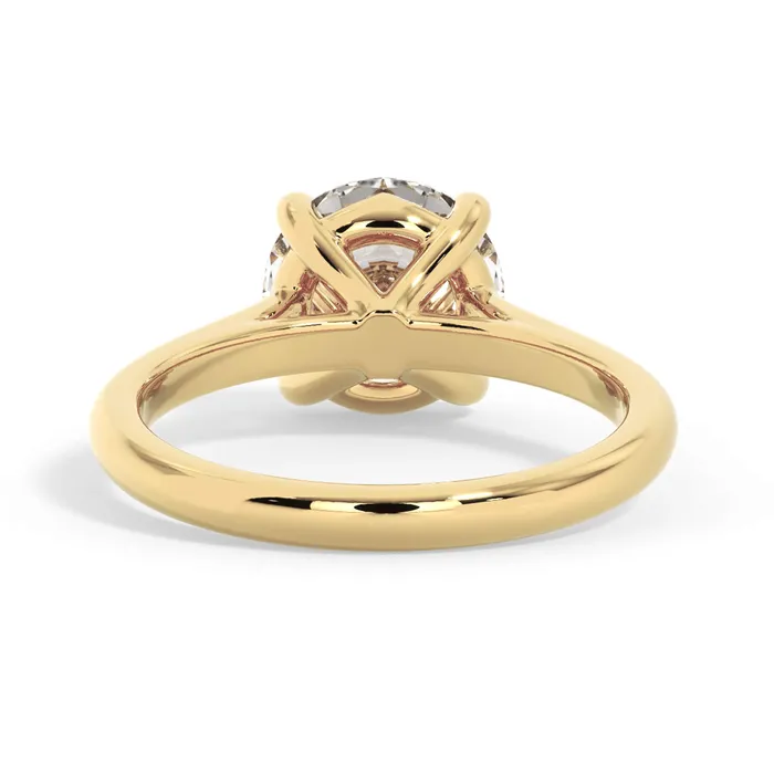 deBebians Rings Four Prong Solitaire Engagement Ring Setting deBebians Rings Four Prong Solitaire Engagement Ring Setting