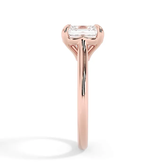 deBebians Rings Four Prong Solitaire Engagement Ring Setting deBebians Rings Four Prong Solitaire Engagement Ring Setting