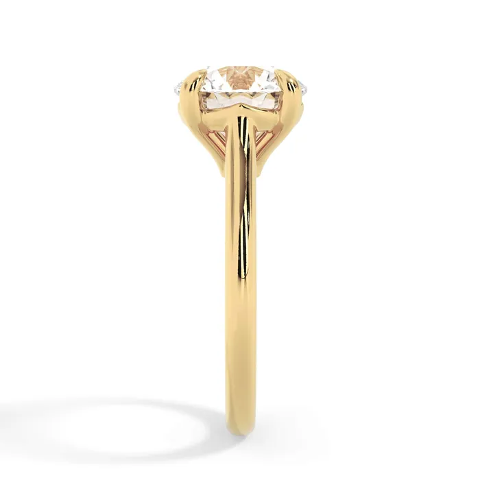 deBebians Rings Four Prong Solitaire Engagement Ring Setting deBebians Rings Four Prong Solitaire Engagement Ring Setting