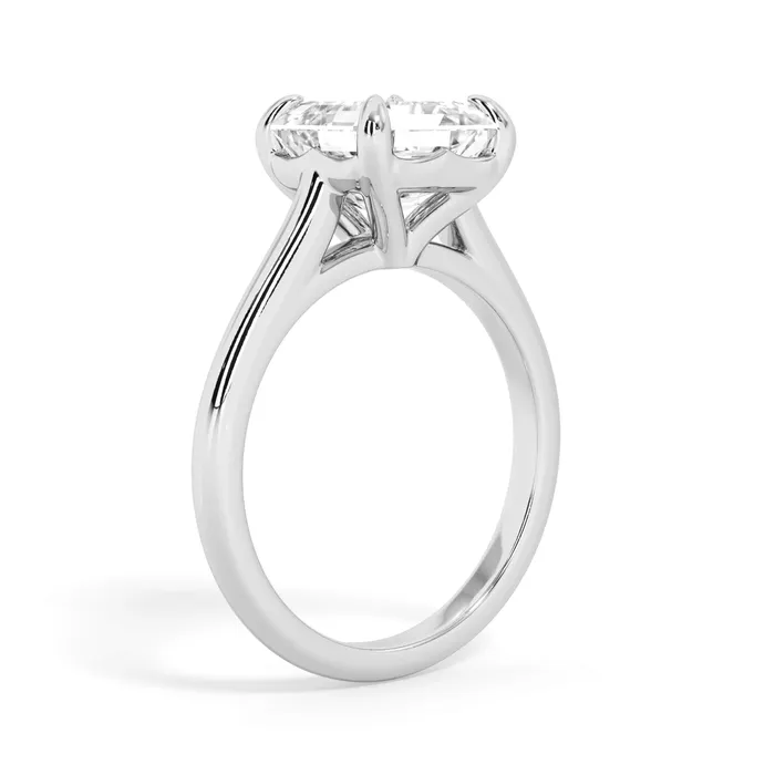deBebians Rings Four Prong Solitaire Engagement Ring Setting deBebians Rings Four Prong Solitaire Engagement Ring Setting