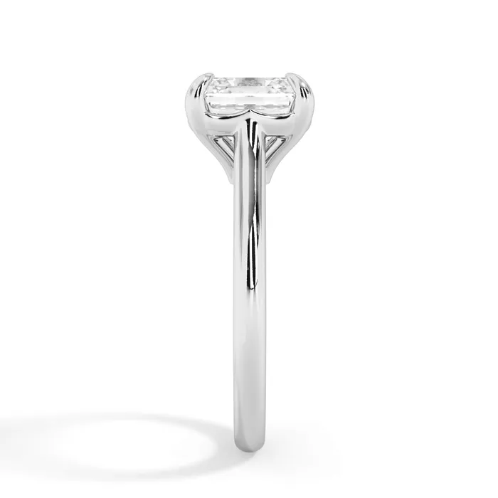 deBebians Rings Four Prong Solitaire Engagement Ring Setting deBebians Rings Four Prong Solitaire Engagement Ring Setting
