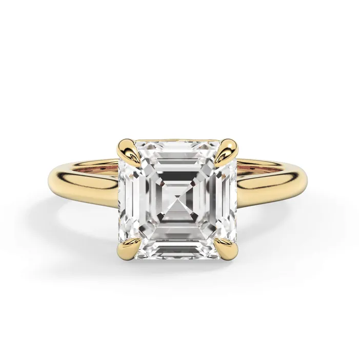 deBebians Rings Four Prong Solitaire Engagement Ring Setting deBebians Rings Four Prong Solitaire Engagement Ring Setting