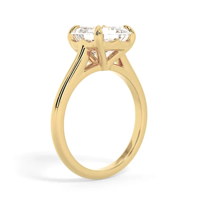 deBebians Rings Four Prong Solitaire Engagement Ring Setting deBebians Rings Four Prong Solitaire Engagement Ring Setting