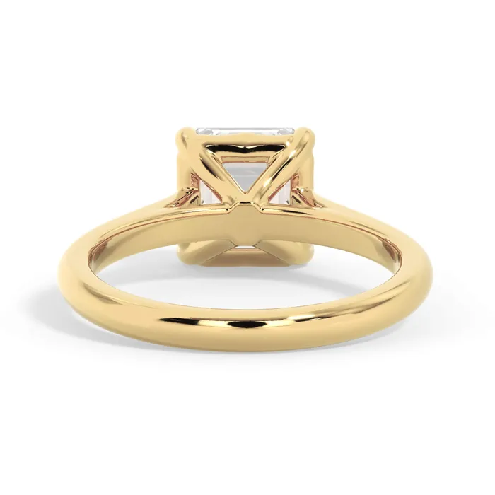 deBebians Rings Four Prong Solitaire Engagement Ring Setting deBebians Rings Four Prong Solitaire Engagement Ring Setting